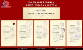 Tema 11 (bab 5 tingkatan 5) perjanjian persekutuan tanah melayu 1957. Arkib Negara Malaysia On Twitter Koleksi Perjanjian Arkib Negara Malaysia Perjanjian Persekutuan Tanah Melayu 1957 Tandatangan Serta Cop Mohor Yang Diturunkan Oleh Sir Donald Charles Macgillivray Pesuruhjaya Tinggi British Merangkap Wakil Queen