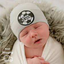 Buy Melondipity Baby Bear White Hospital Hat for Newborn Boy or Girl and  Gender Neutral