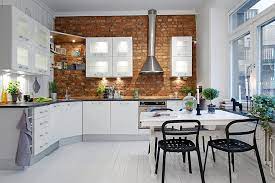Therefore scandinavian decoration for houses in that country makes some accents like having imitation lighting from hanging lamps or candles. Scandinavian Style For Small Kitchen Ideas Roohome