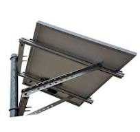 Suport de montare pentru panou solar, Aluminiu, 40 x 40 x 1200 mm
