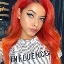 You Like My Hair Gee Thanks Just Bought It Meaning We Always Love It When Hair Magic Happens Yadeemua Used Electric Paradise Over Her Faded Wrath For Hair Color Orange Orange Hair Dye Arctic Fox Hair Color