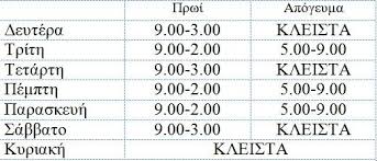Πώς θα λειτουργήσουν από μεγάλη παρασκευή έως και κυριακή του πάσχα. To Xeimerino Wrario Twn Katasthmatwn Toy Hrakleioy Flashnews Gr