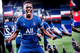 Air France Psg Unveils Jordan Brand Home Kit For 2021 22 Sportslogos Net News