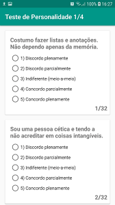 Faça o quiz e veja. Teste De Personalidade For Android Apk Download