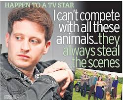 I can't compete with all these animals..they always steal thescenes