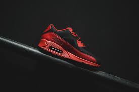 Nike Air Max 90 Winter Premium Gym Red Black Eu Kicks Sneaker Magazine Nike Air Max Nike Air Max 90s Air Max 90
