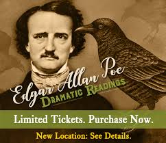 Tremendous showing at Grey Towers for "An Evening of Poe," with terrific  performances by Cesar Bujosa, Darren Mouse and Joe Rudy. And tremendous  thanks to Jeffrey Stocker, the founder and director of