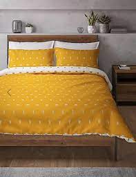 Marks Spencer Has The Chicest Way To Update Your Bedroom Bedding Set Cotton Bedding Sets Print Bedding