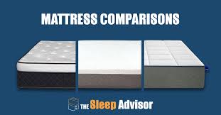 mattress comparison chart and compare tool 2019 the sleep