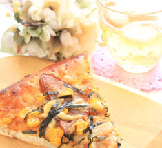 Japanese dubbed cooking with valkyries s1e2: Teriyaki Chicken Pizza Recipe Japan Centre