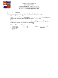 Download surat dokter kosong fill online printable fillable. Surat Dokter