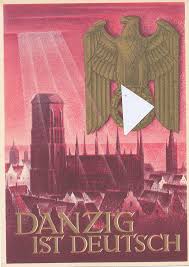 Europa mit dem geteilten deutschland, karte / partition of germany 1946: Deutschland Drittes Reich Ansichtskarte 1933 1945 Whw Karte Danzig Ist Deutsch Ungelaufen Ma Shops