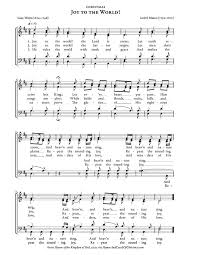 Joy To The World Christmas Carol Purple Kitty Christmas Lyrics Christmas Sheet Music Christmas Carols Lyrics