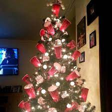 Red Solo Cup Christmas Tree Funny Christmas Tree Merry Christmas Baby Christmas Tree Themes