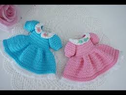 How To Crochet Pretty Dress Blythe Clothes Doll Outfit Youtube Crochet Doll Clothes Crochet Doll Dress Crochet Doll Pattern