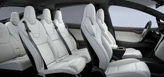 With an elevated seating position and low dash, the driver has a commanding view of the road ahead. Tesla Model Y Interior Tesla Power 2020