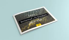 Download Free Bi Fold Landscape A5 Brochure Mockup Psd Good Mockups