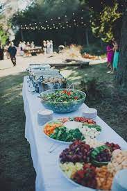 18 Budget Friendly Picnic Wedding Reception Ideas Weddinginclude Backyard Bbq Wedding Bbq Wedding Reception Wedding Reception Food