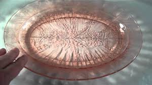 The pattern came about as a result of economic accident. Jeannette Floral Poinsettia Pink Depression Glass Starring Billy Bob Youtube