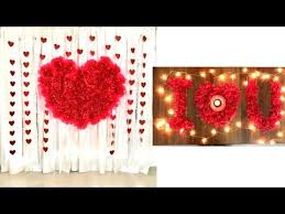 Our first wedding anniversary is this sunday. Wedding Anniversary Decoration Ideas At Home Romantic Room Decor Ideas Valent Wedding Anniversary Decorations Anniversary Decorations Valentine Decorations