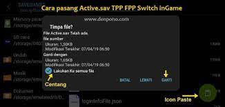 Tak ketinggalan berapa biaya sambungan baru yang harus dikeluarkan. Cara Pasang Tombol Switch Tpp Fpp Dengan File Active Sav Pubg Mobile Terbaru Denpono Blog