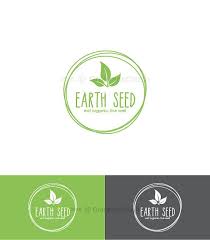 Simple Organic Logo Leaves Logo Design Natural Logo Green Logo Ooak Logo Leaf Logo Organic Logo Natural Logo