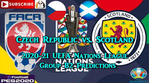 The czech republic are the weakest of scotland's three opponents and the scots are favourites to win with 40% chance of taking the three points and 68% chance of at least a point. Czech Republic Vs Scotland 2020 21 Uefa Nations League Group B2 Predictions Efootball Pes2020 Youtube