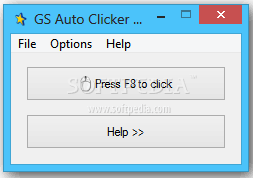 This auto clicker can be operated either by choosing a cursor location on your computer screen or by opting for a dynamic cursor location where the clicker will follow the trail of your cursor pointer. Gs Auto Clicker Autoclick