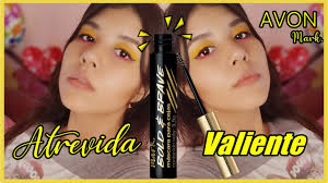 Probando la nueva mascara de cejas BOLD AND BRAVE de AVON |Reseña