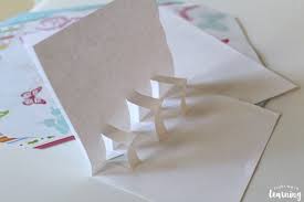 I have a super simple technique for designing pop up word card and this thank you card is just one example. Diy Pop Up Thank You Cards Look We Re Learning