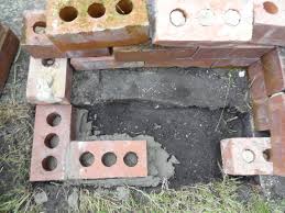 Some shops call these bricks fireplace bricks. How To Build A Diy Fire Pit Using Bricks For Under 25 Kezzabeth Diy Renovation Blog