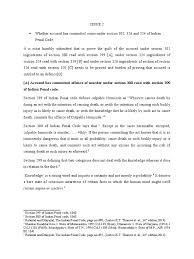 The police are involved, they arrest raja and charge him under section 302 of the indian penal code. Issue 2 Burden Of Proof Law Criminal Law