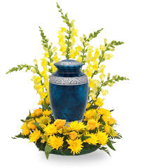 Floral arrangements have long since been a part of the funeral industry and by displaying funeral urns surrounded by flowers, you can give a memorial letters for a personal touch. Urn Arrangements Funeral Flowers Florist One