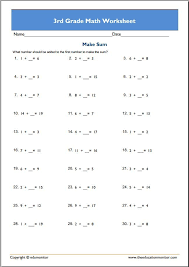 Pin On Third Grade Worksheets