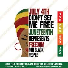 160+ free vector illustrations & animations. July 4th Didn T Set Me Free Juneteenth My Independence Day Etsy