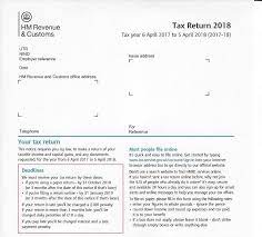 If you need to send one, you fill it in after the end. Hmrc 2018 Tax Return Form