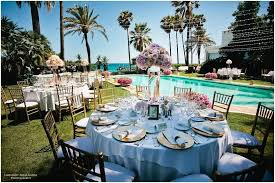 Wedding Tables At Villa Del Mar Wedding Spain Wedding Venues Summer Wedding Colors