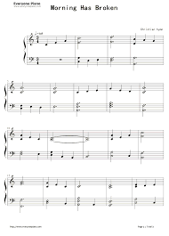 Morning Has Broken Cat Stevens Stave Preview