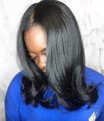 Beautiful Silk Press By Thehairkitchen Https Blackhairinformation Com Hairstyle Galle Straightening Natural Hair Natural Hair Styles Pressed Natural Hair