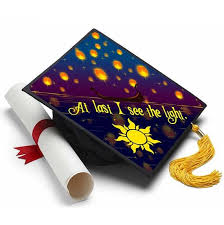 I See The Light Decorated Grad Cap Decorating Kit Ideas Etsy In 2021 College Graduation Cap Decoration High School Graduation Cap Decoration Graduation Cap Decoration