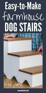 Diy Dog Stairs Free Plans Dog Stairs Dog Stairs Diy Diy Stairs