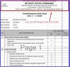 Raport paud adalah nama lain dari laporan penilaian bulanan anak usia dini. Download Aplikasi Raport Paud Kurtilas Terbaru Arsip Paud