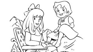 Ausmalbilder Heidi Und Clara 1ausmalbilder Com