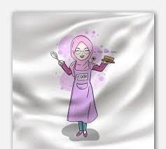 Muslim chef images stock photos vectors shutterstock. 30 Gambar Kartun Chef Berhijab Tokome Id Pasar Merchandise Komik Cutie Hijab Girl Scarf Download Sketsa Kartun Muslimah Down Kartun Gambar Kartun Gambar
