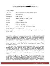 Memberi penilaian mengenai substansi buku dan contoh resensi buku. Contoh Resensi Buku Non Fiksi