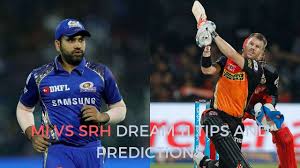 There was very little that troubled srh in their chase of 150. Mi Vs Srh Dream11 Prediction Mumbai Indians Vs Sunrisers Hyderabad Best Xi Mi Vs Srh Live At 3 30 Pm