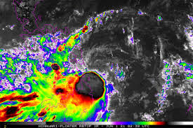 At 4:00 pm today, the center of tropical storm. F5pc67t4bmmo4m