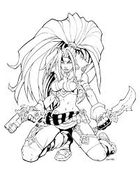 Artstation Red Monika By Mike Bowden Gavin Hart