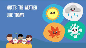 Historical weather data for 40 years back for any coordinate. What S The Weather Like Today Song Lyrics Video For Kids The Kiboomers Youtube