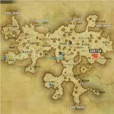 Ff14 トレジャーハントmap G1地図座標 新生ff１４攻略情報 エオルゼアガイド